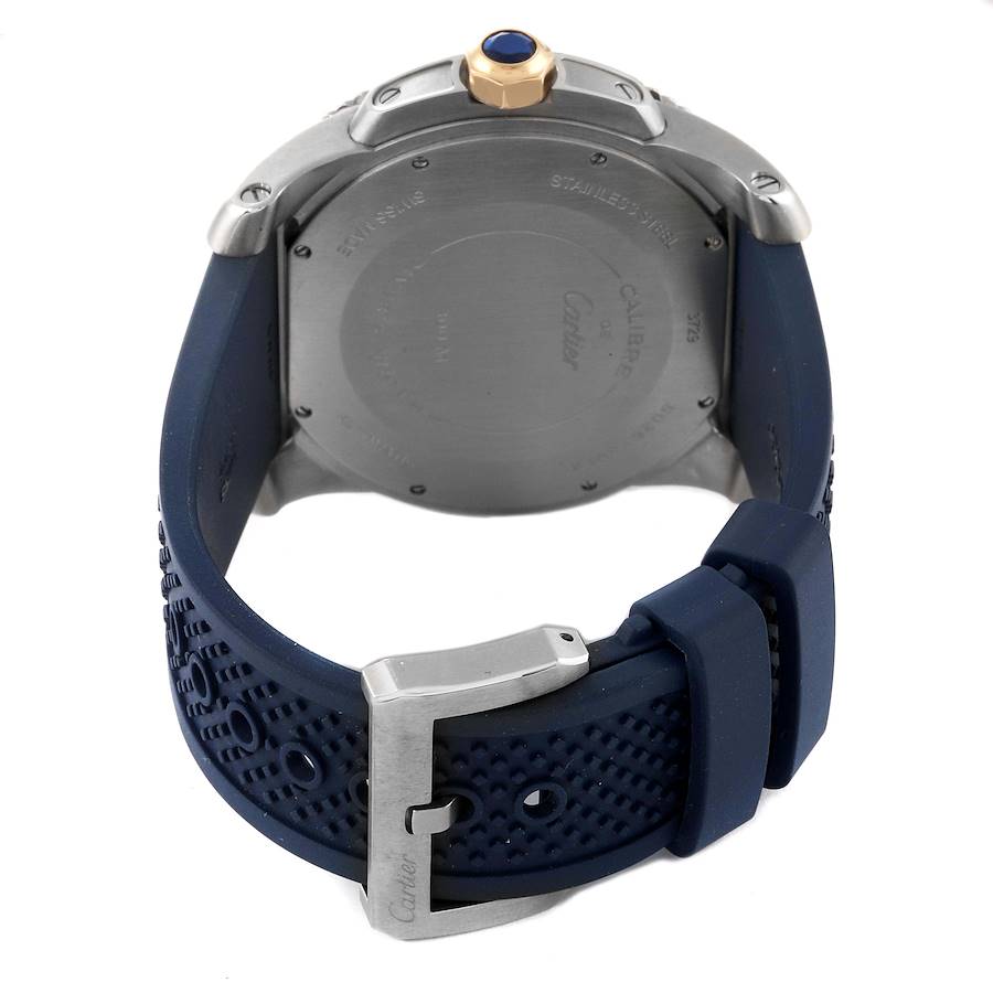 【1:1 Super Clone】CALIBRE ROSE GOLD MIX BLUE 42mm
