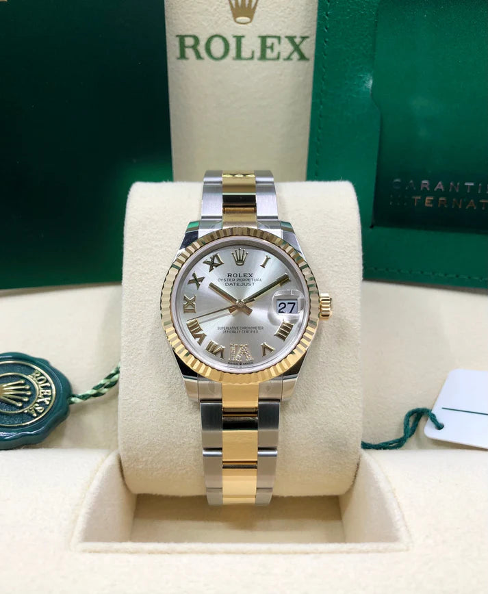 【1:1 Super Clone】 Datejust m278273-0003/0004 31mm Silver Dial Stainless Steel and Yellow Gold Oyster Watch