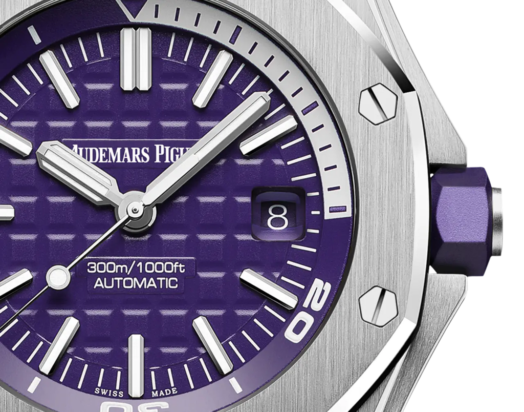 【1:1 Super Clone】A&P OFFSHORE DIVER Purple Dial 42mm
