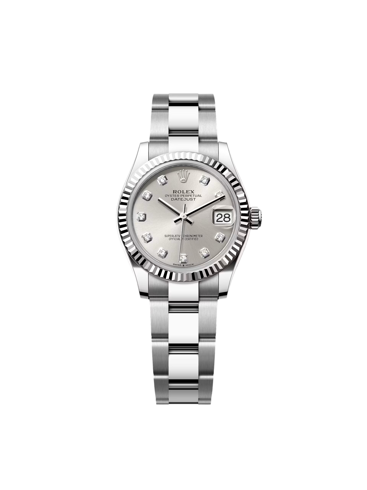 【1:1 Super Clone】 Datejust m278274-0029/0030 Silver 31mm Dial Oyster Watch