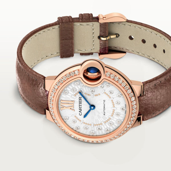 【1:1 Super Clone】BALLON BLEU Diamond Rose Gold 33mm