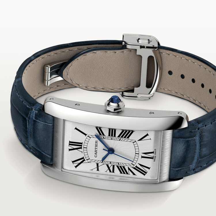 【1:1 Super Clone】TANK AMERICAINE Blue Strap 26.6 mm