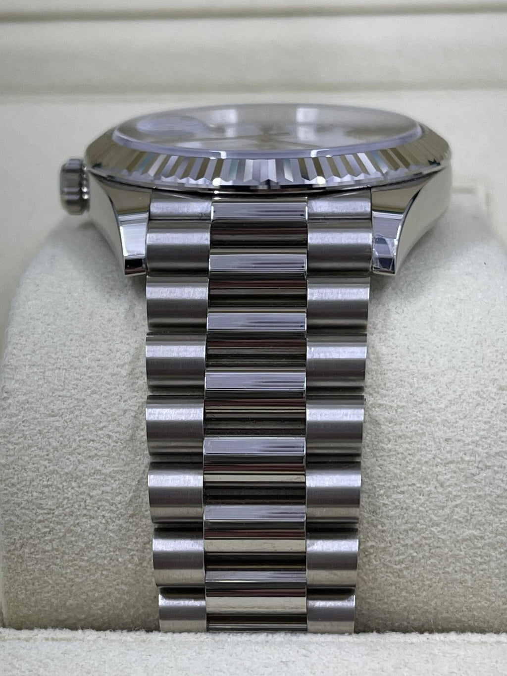 【1:1 Super Clone】 Day-Date 228236-0010 White Roman Dial