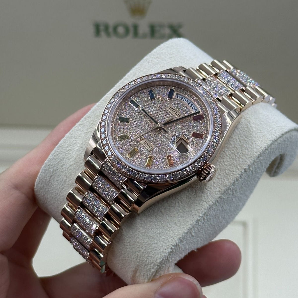【1:1 Super Clone】  Day-Date M128345RBR-0042 36mm
