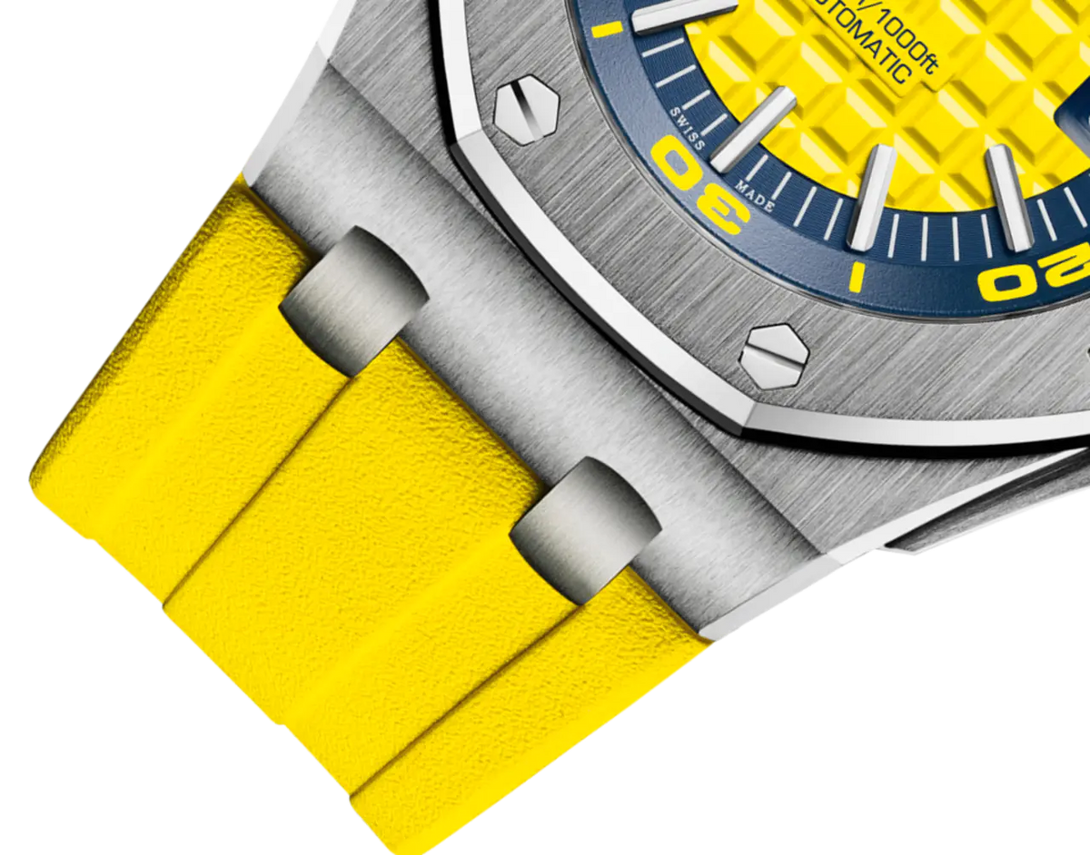 【1:1 Super Clone】A&P OFFSHORE DIVER Yellow Dial 42mm