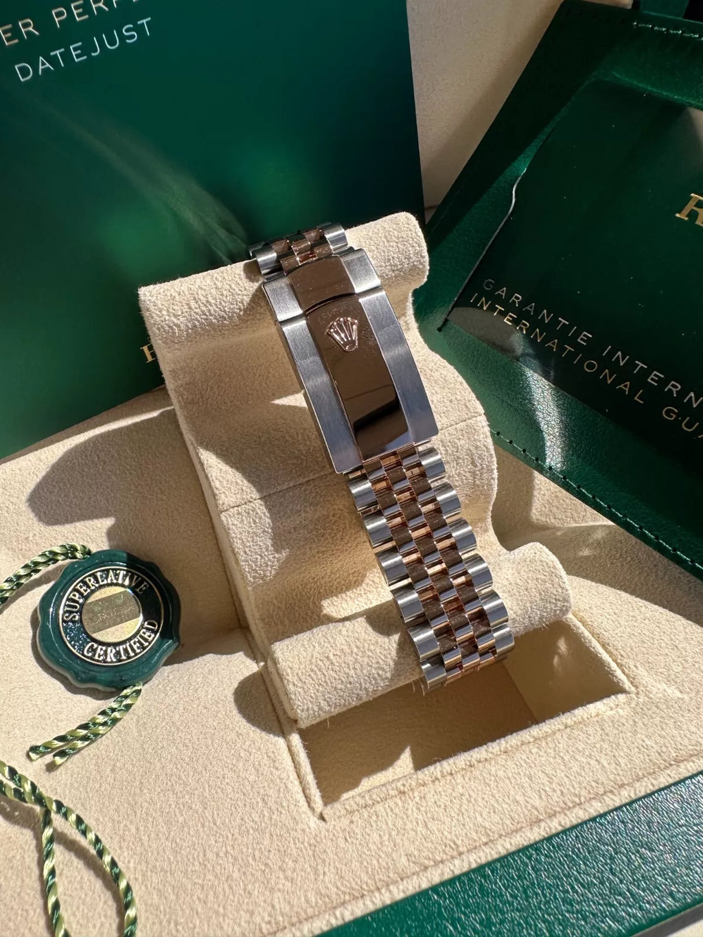 【1:1 Super Clone】  Datejust 36mm 126281 Mother-of-Pearl Dial Jubilee Bracelet