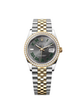 【1:1 Super Clone】  Datejust 36mm 126283 Wimbledon Slate Dial Jubilee Bracelet Watch