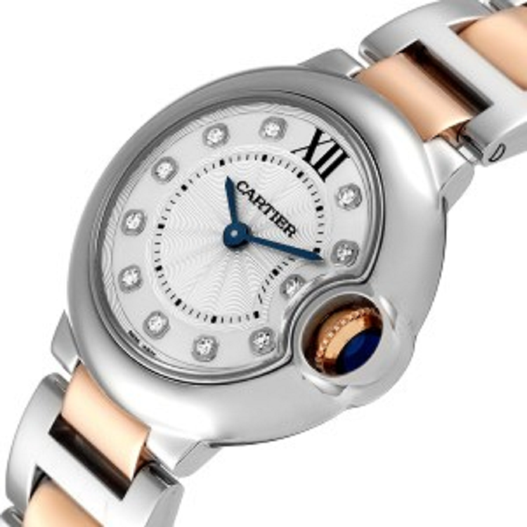 【1:1 Super Clone】BALLON BLEU Rose Gold Mix Diamond Dial 36mm