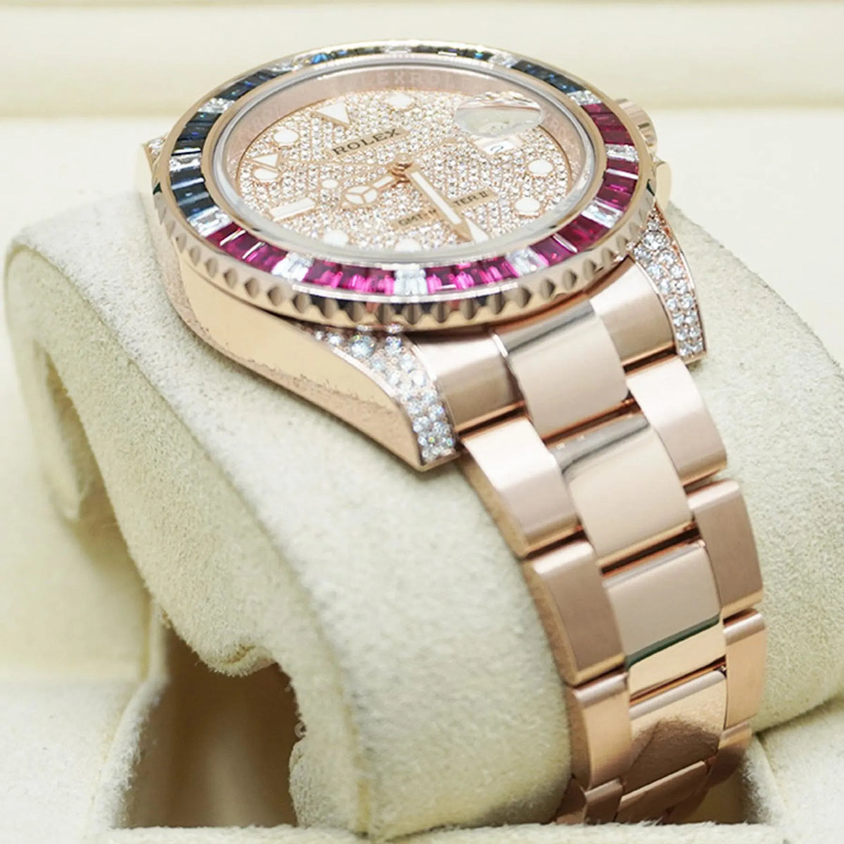 【1:1 Super Clone】 GMT-Master II 40mm 126755SARU-PAVE