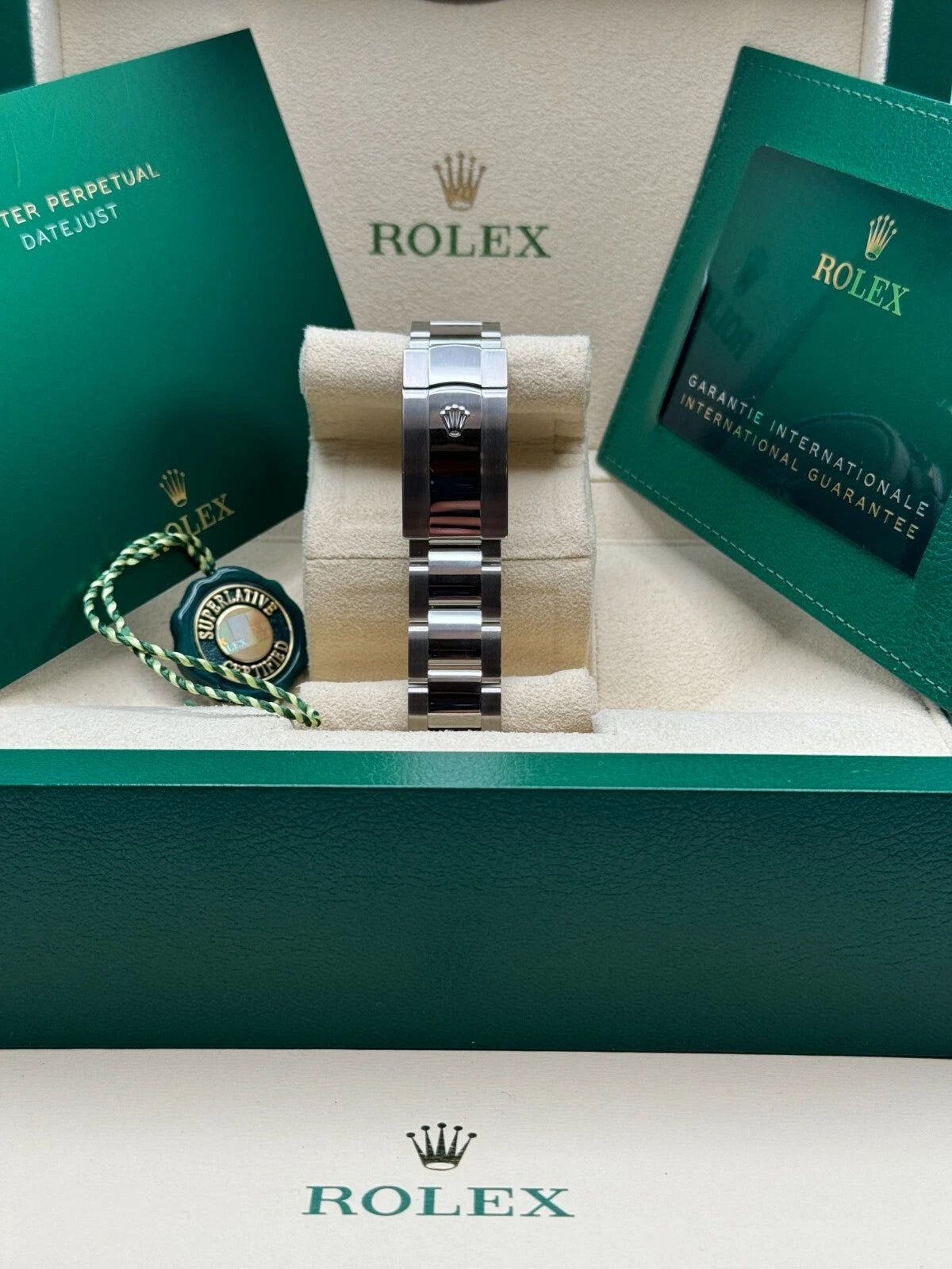 【1:1 Super Clone】  Datejust 41mm 126334 Dark Rhodium Index Jubilee Stainless Steel