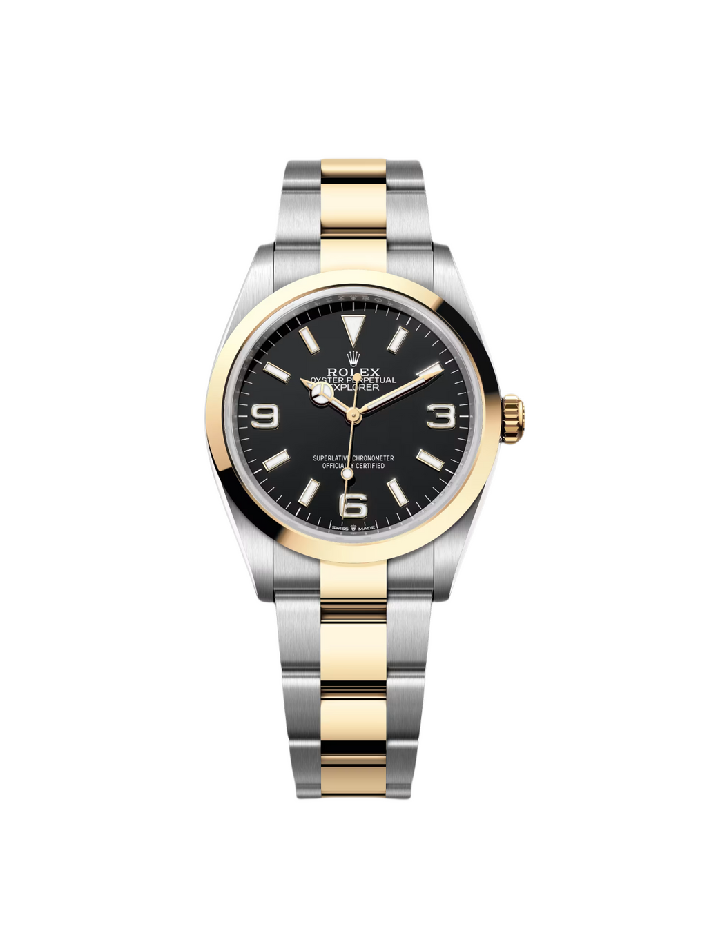 【1:1 Super Clone】  Explorer 124273-0001 Black 36mm Men’s Watch