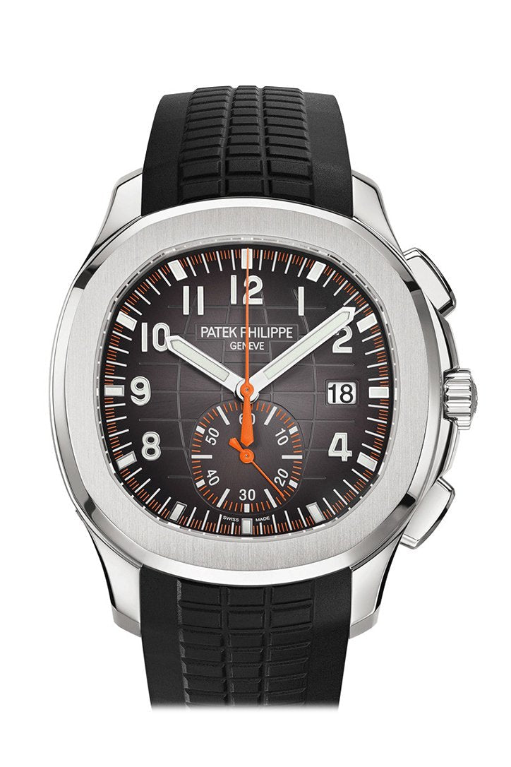 【1:1 Super Clone】Patek Philippe Aquanaut Black Dial Automatic Men's Chronograph Watch 5968A-001