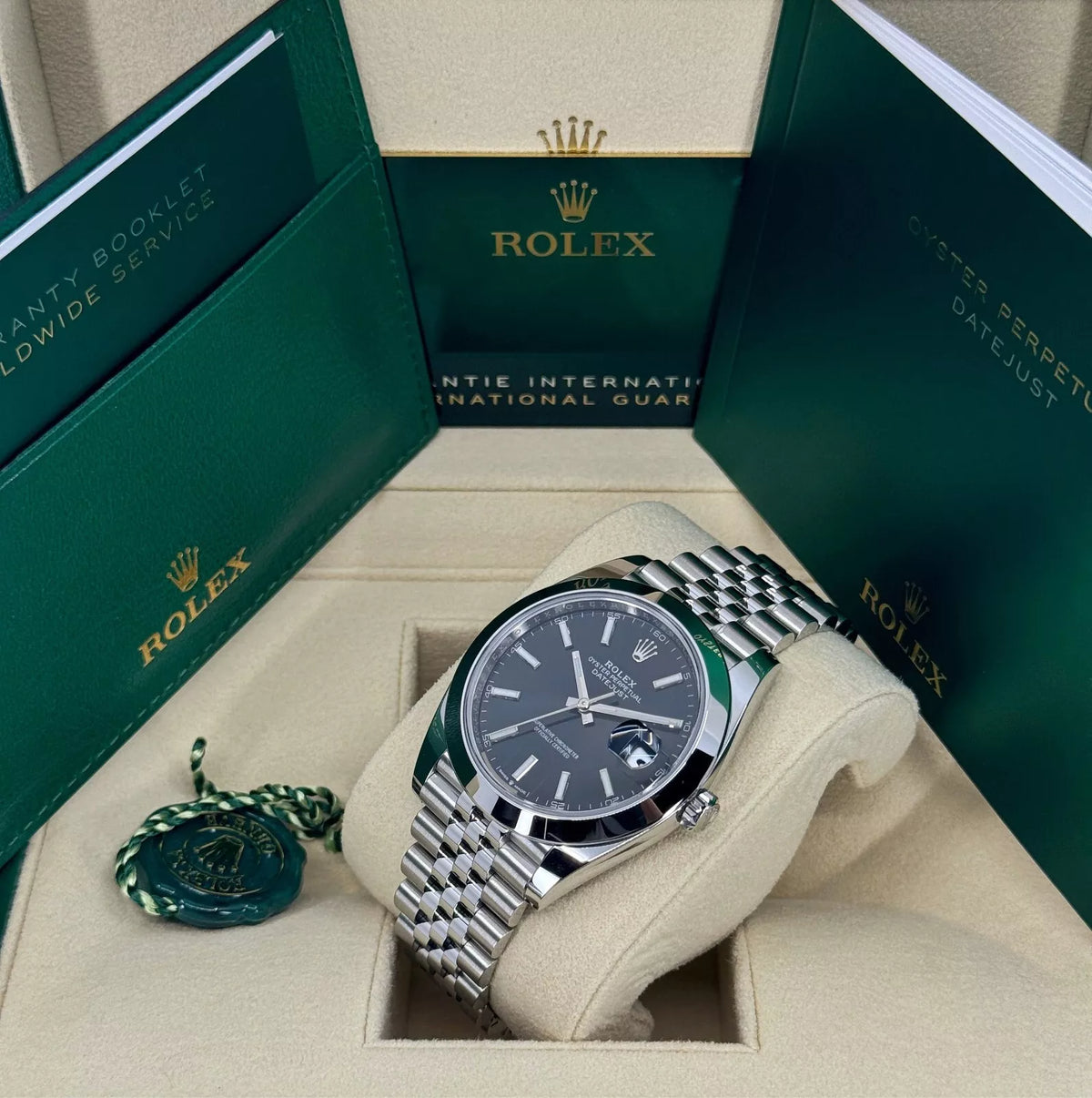 【1:1 Super Clone】 Datejust 41mm 126300 Black Index Oyster 41mm Stainless Steel Watch