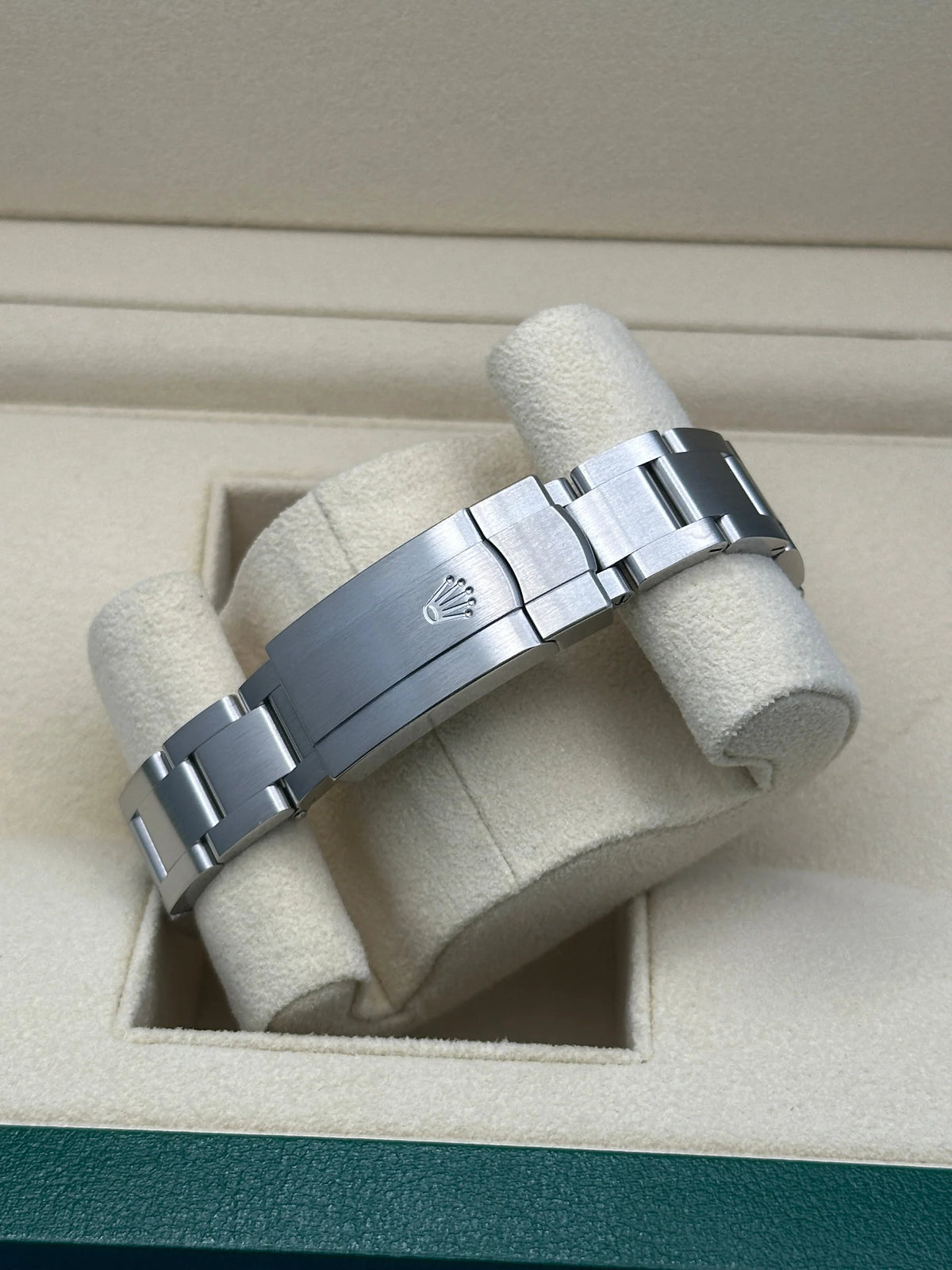 【1:1 Super Clone】 Oyster Perpetual 34mm 124200-0009 Pink Dial Oyster Stainless Steel Bracelet Watch