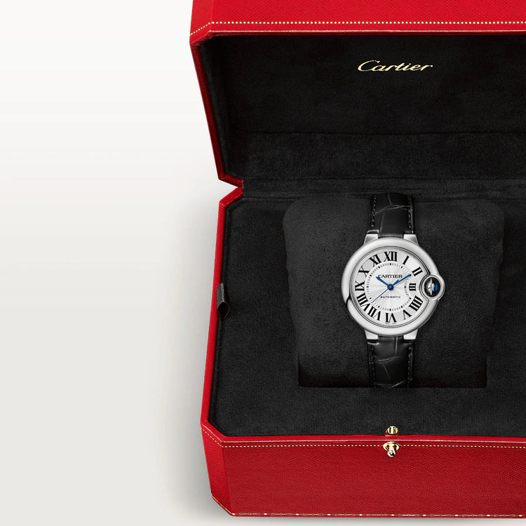 【1:1 Super Clone】BALLON BLEU Alligator Strap 33mm