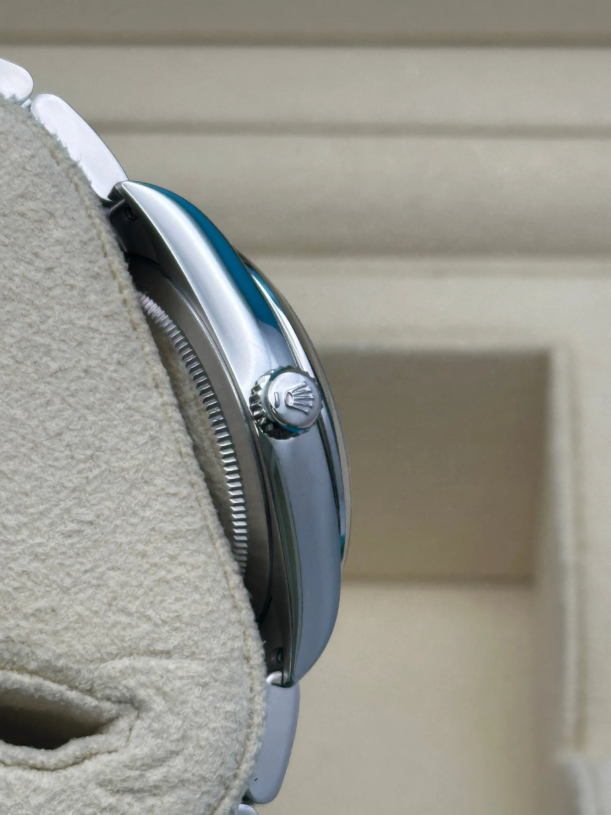 【1:1 Super Clone】 Oyster Perpetual 34mm 124200-0001 Silver Dial Oyster Stainless Steel Bracelet