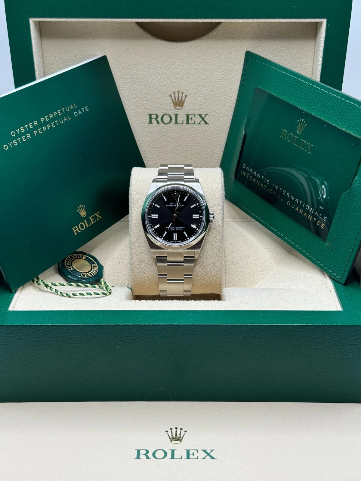 【1:1 Super Clone】 Oyster Perpetual 36mm 126000-0014 Black Dial Oyster Stainless Steel Bracelet