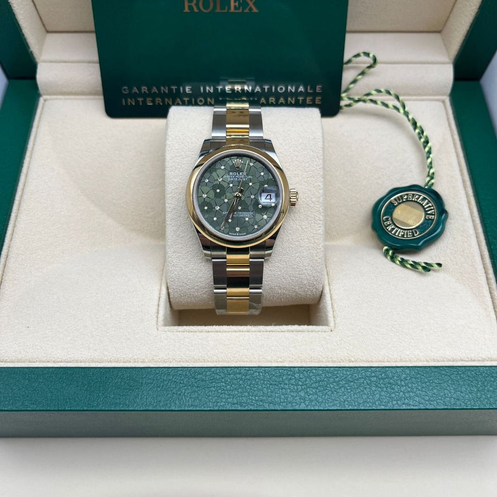 【1:1 Super Clone】 Datejust m278243-0031/0032 31mm Green Dial watch