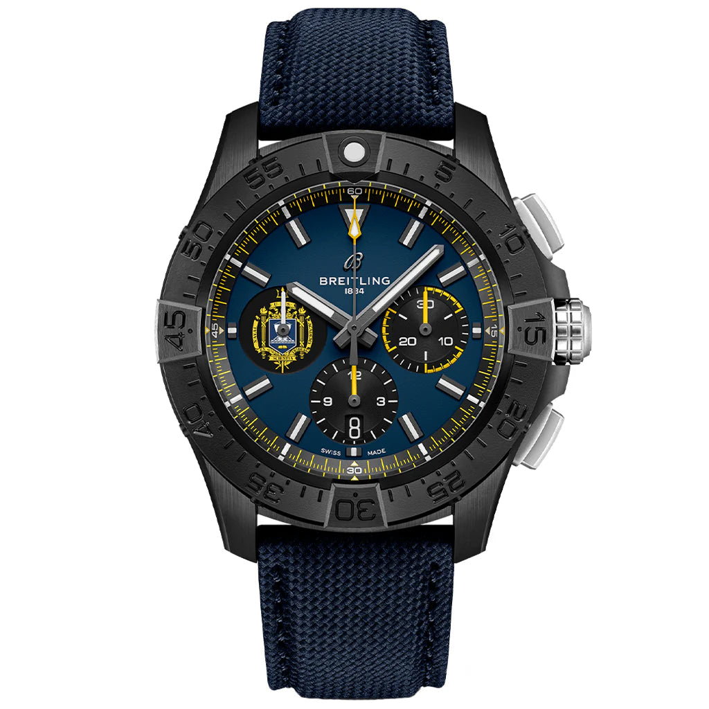 【1:1 Super Clone】Avenger B01 Chronograph 44 Night Mission US Naval Academy SB01474A1C1X1