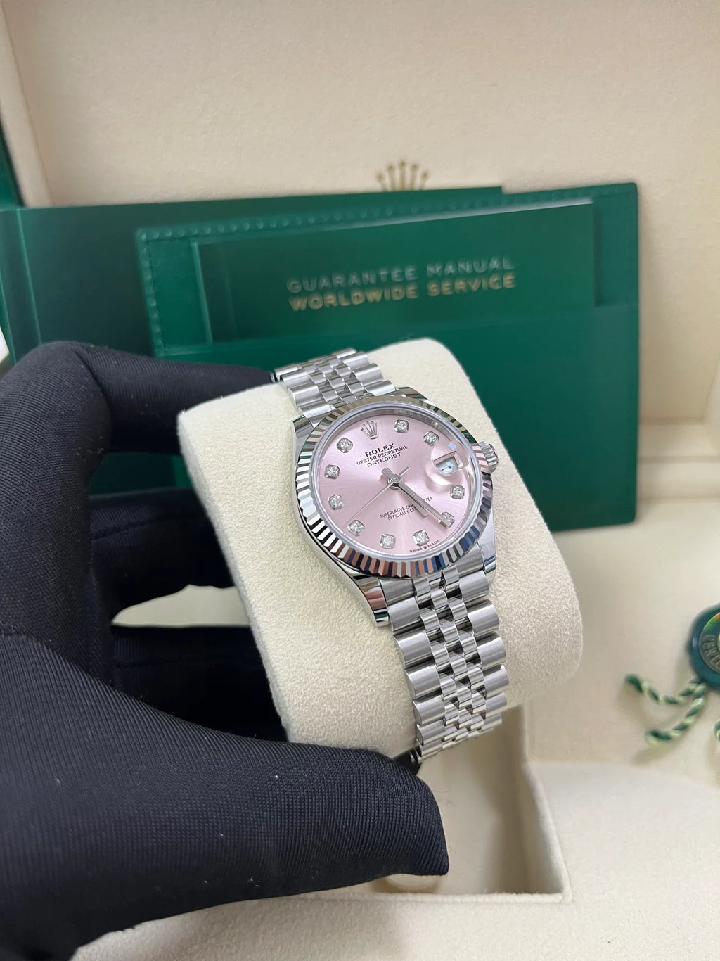 【1:1 Super Clone】 Datejust m278274-0031/0032 Pink 31mm Dial Oyster Watch