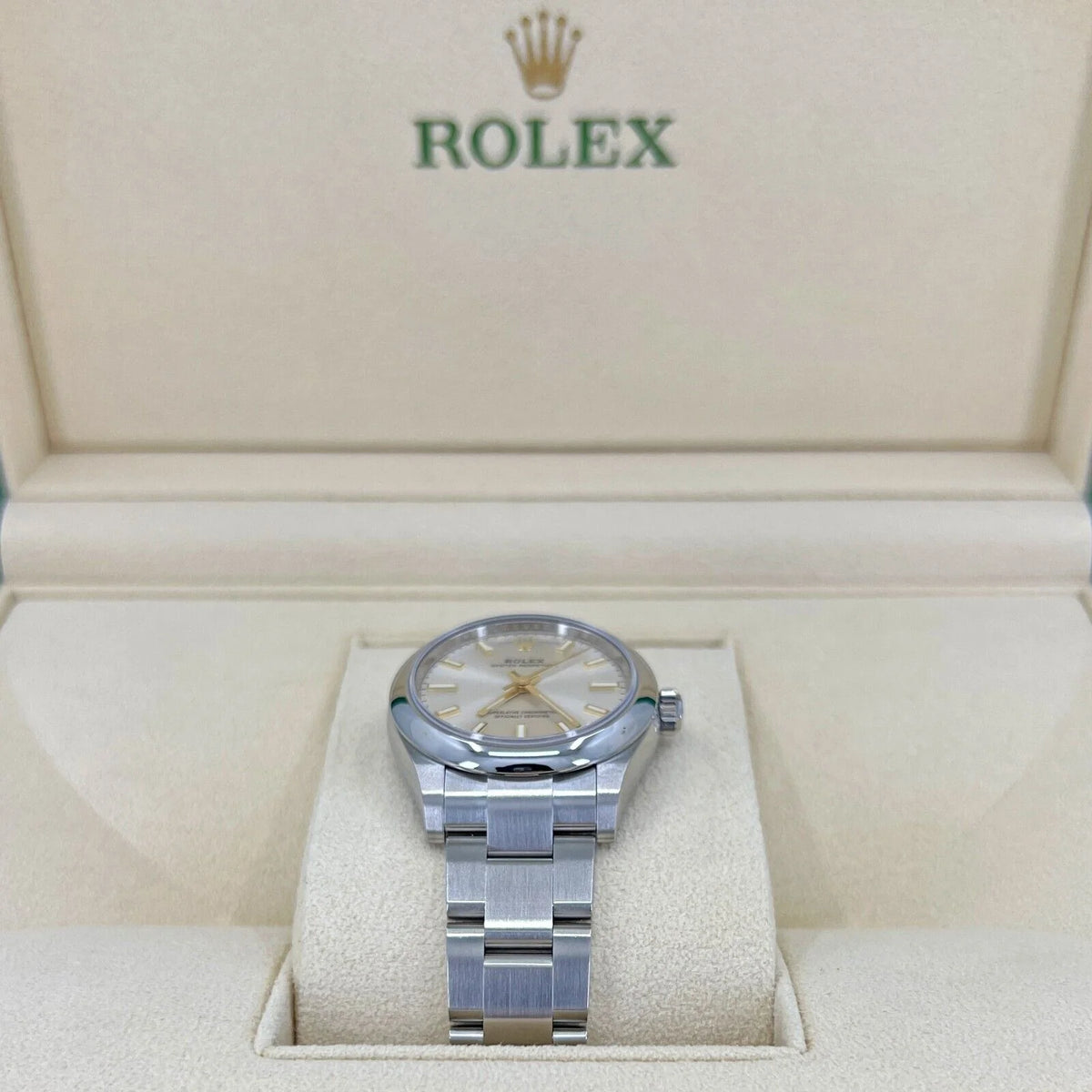 【1:1 Super Clone】 Oyster Perpetual 31mm 277200-0001 Silver Dial Oyster Bracelet Watch