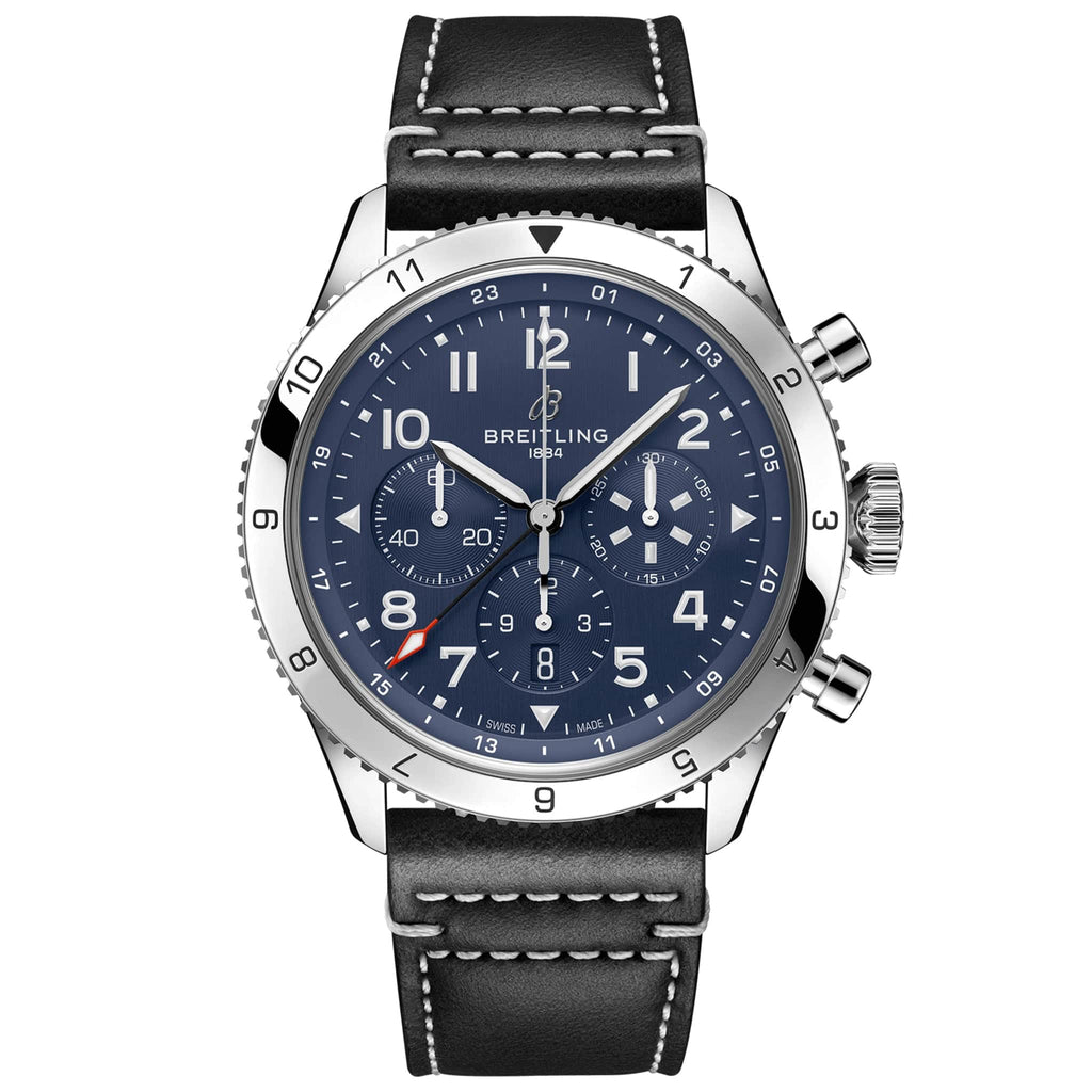 【1:1 Super Clone】Super AVI B04 Chronograph GMT 46 Tribute To Vought F4U Corsair AB04451A1C1X1