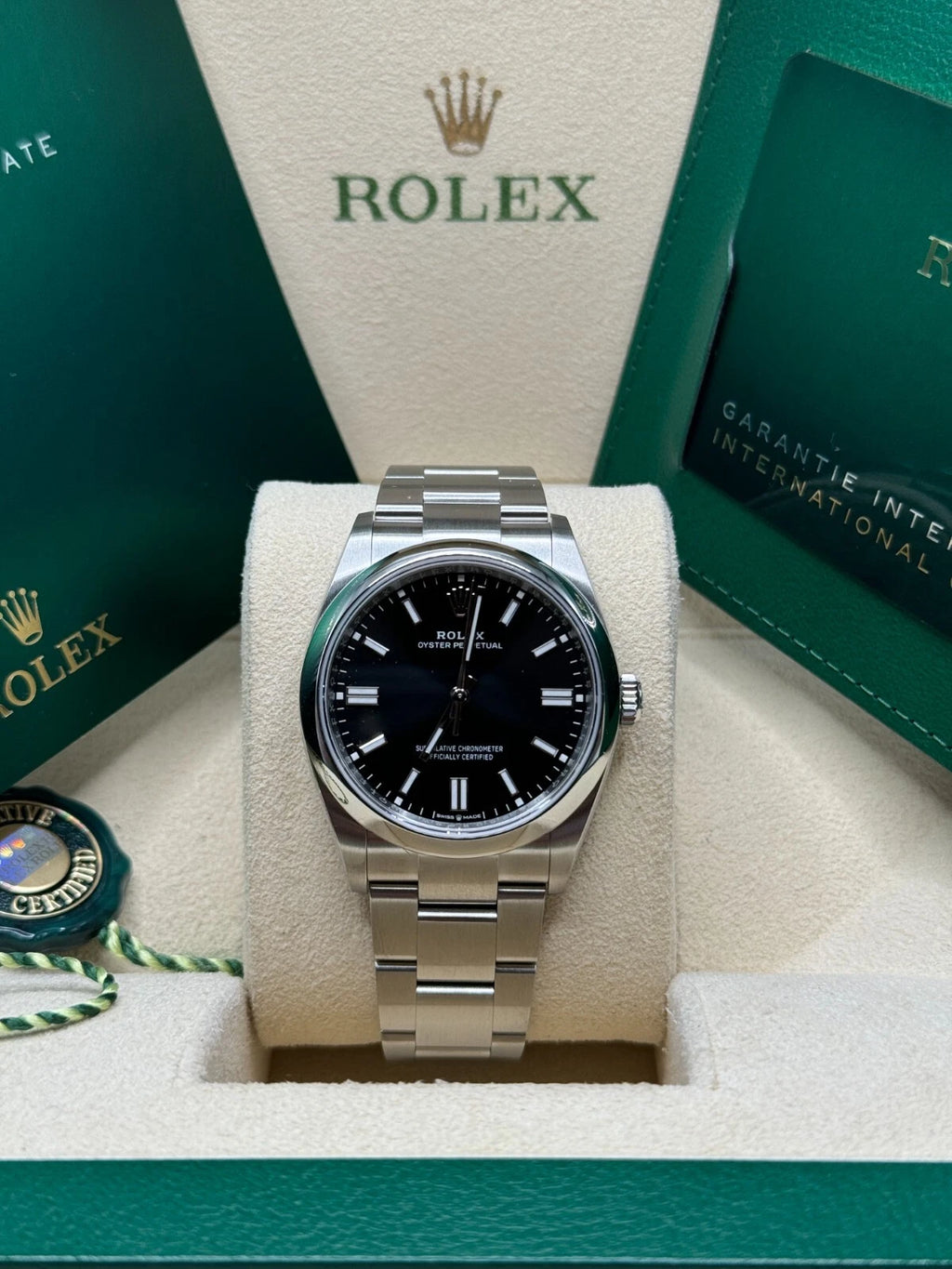 【1:1 Super Clone】 Oyster Perpetual 36mm 126000-0014 Black Dial Oyster Stainless Steel Bracelet