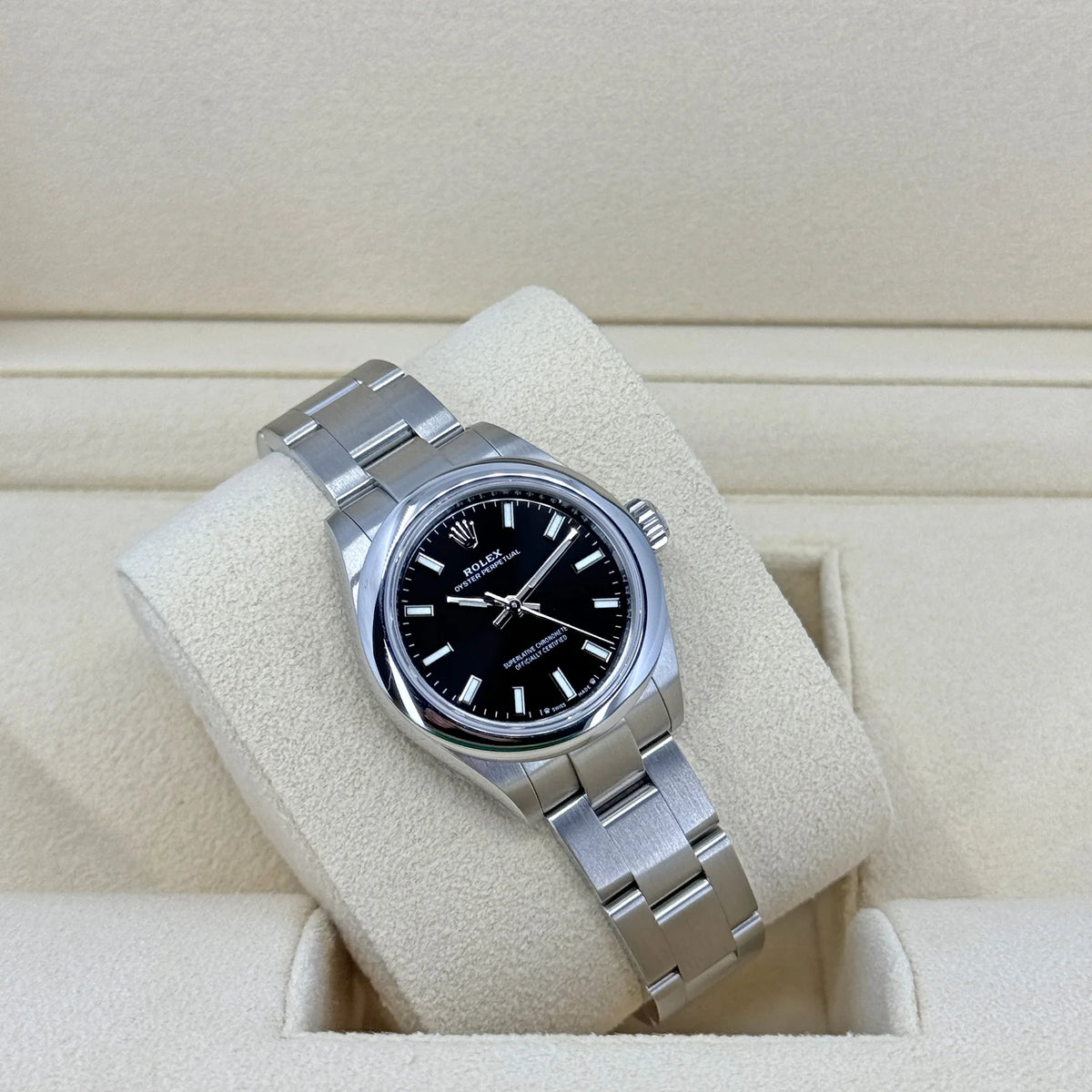 【1:1 Super Clone】 Oyster Perpetual 31mm 277200-0016 Black Dial Oyster Bracelet Watch