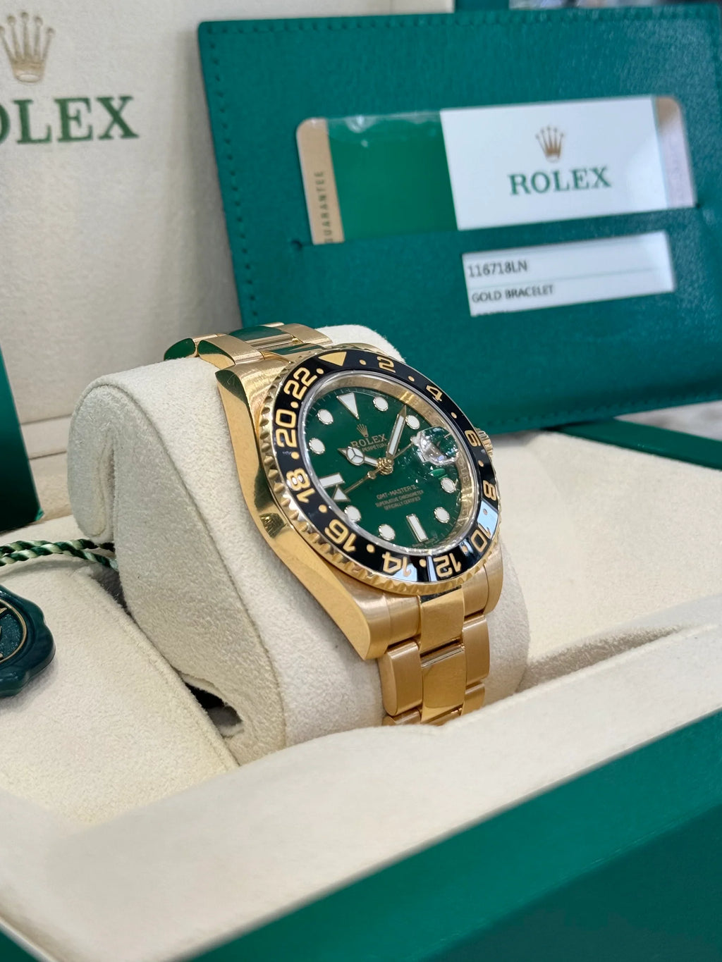 【1:1 Super Clone】Rolex GMT Master II 116718gso 40mm