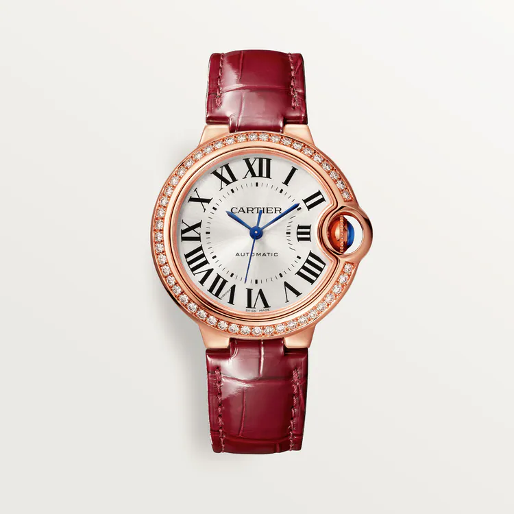 【1:1 Super Clone】BALLON BLEU Diamond Rose Gold 33mm