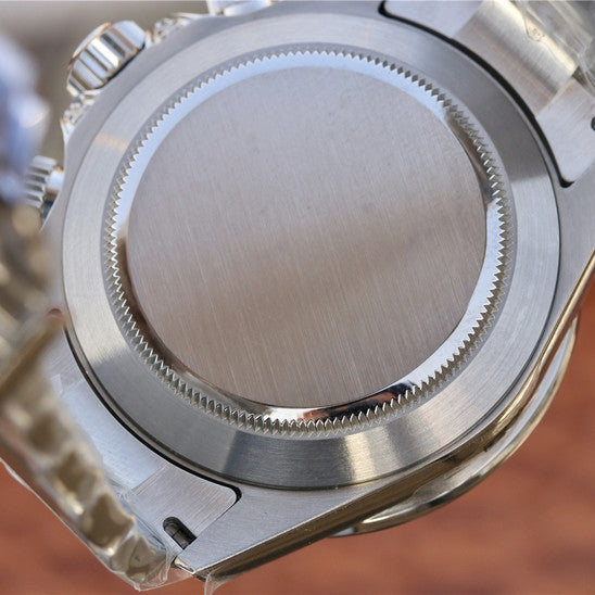 Rolex Pre Owned Steel Daytona 116509 Custom Diamond Rainbow