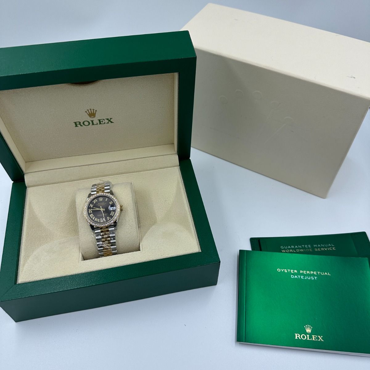 【1:1 Super Clone】 Datejust m278383RBR-0017/0018 31mm Dark Grey Dial Oyster Bracelet