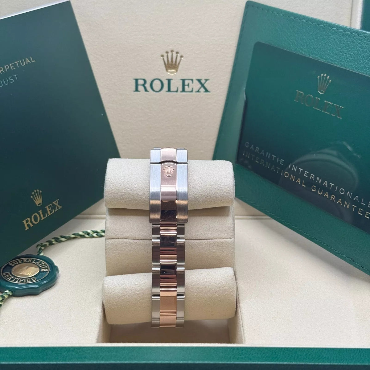 【1:1 Super Clone】 Lady-Datejust 28mm  279161 Chocolate Stick Dial, Two Tone Stainless Steel & 18K Rose Gold Oyster Bracelet Women's Watch