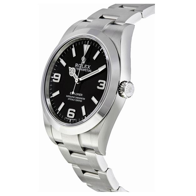 Explorer Black Dial 39mm