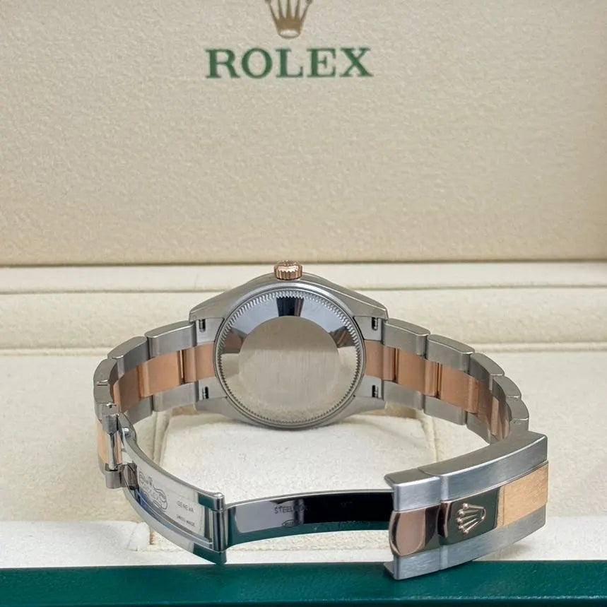 【1:1 Super Clone】 Datejust m278241-0031/0032 31mm  Silver Floral Motif Dial Oyster Bracelet Watch