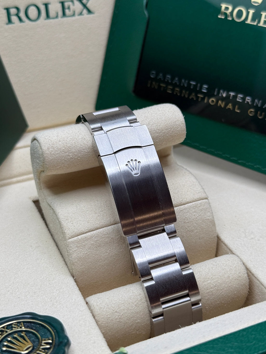 【1:1 Super Clone】  Oyster-Perpetual 41mm 124300-0002 Stainless Steel Black Index Dial Watch