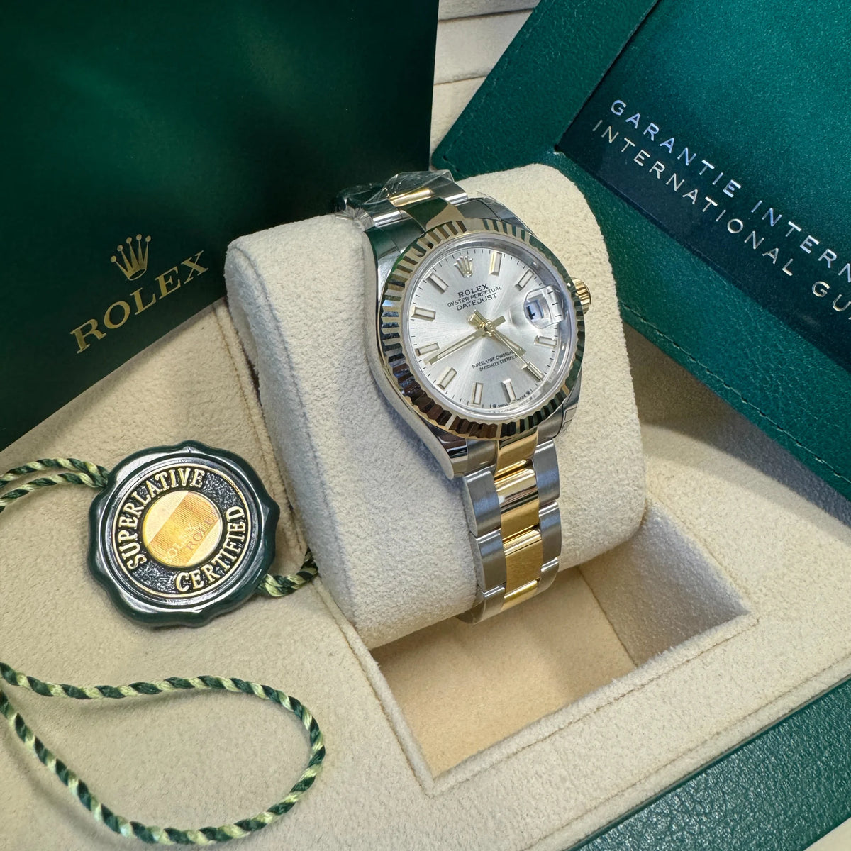 【1:1 Super Clone】 Lady-Datejust 28mm 279173 Silver Index Dial Oyster Bracelet