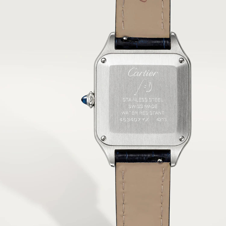 【1:1 Super Clone】SANTOS-DUMONT Blue Strap 38mm