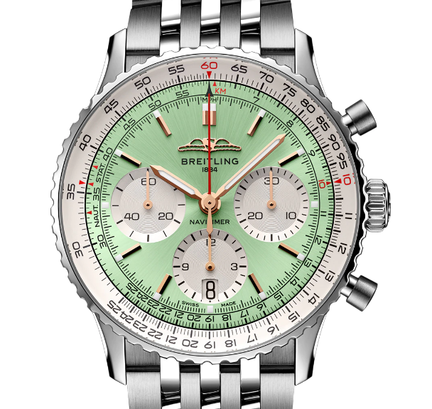 【1:1 Super Clone】Breitling AB0139211L1A1 Navitimer B01 Blue Dial