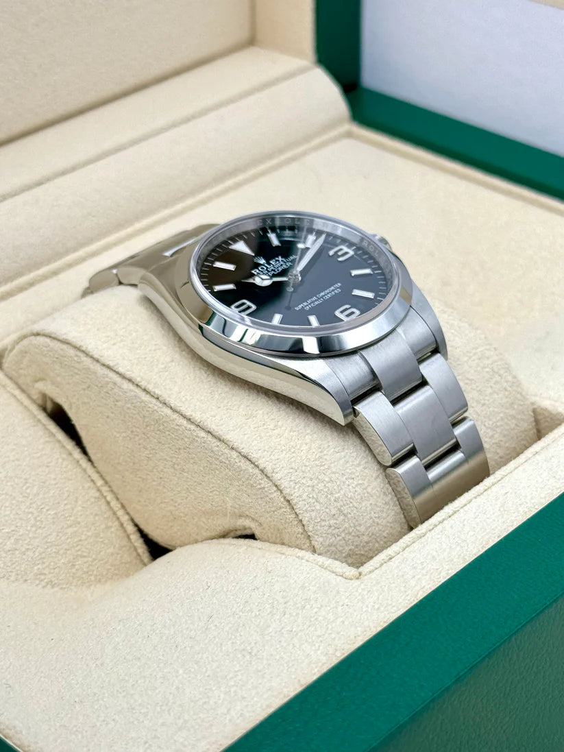 【1:1 Super Clone】  Explorer 124270 Black 36mm Men’s Watch