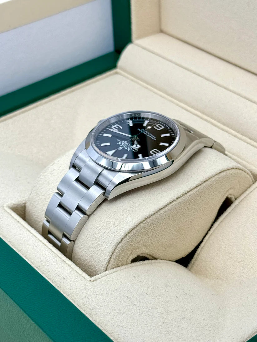 【1:1 Super Clone】  Explorer 124270 Black 36mm Men’s Watch