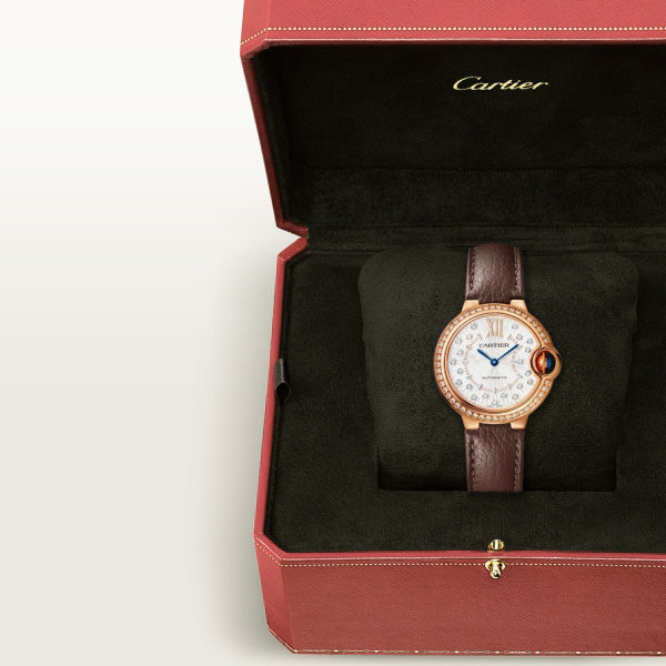 【1:1 Super Clone】BALLON BLEU Diamond Rose Gold 33mm