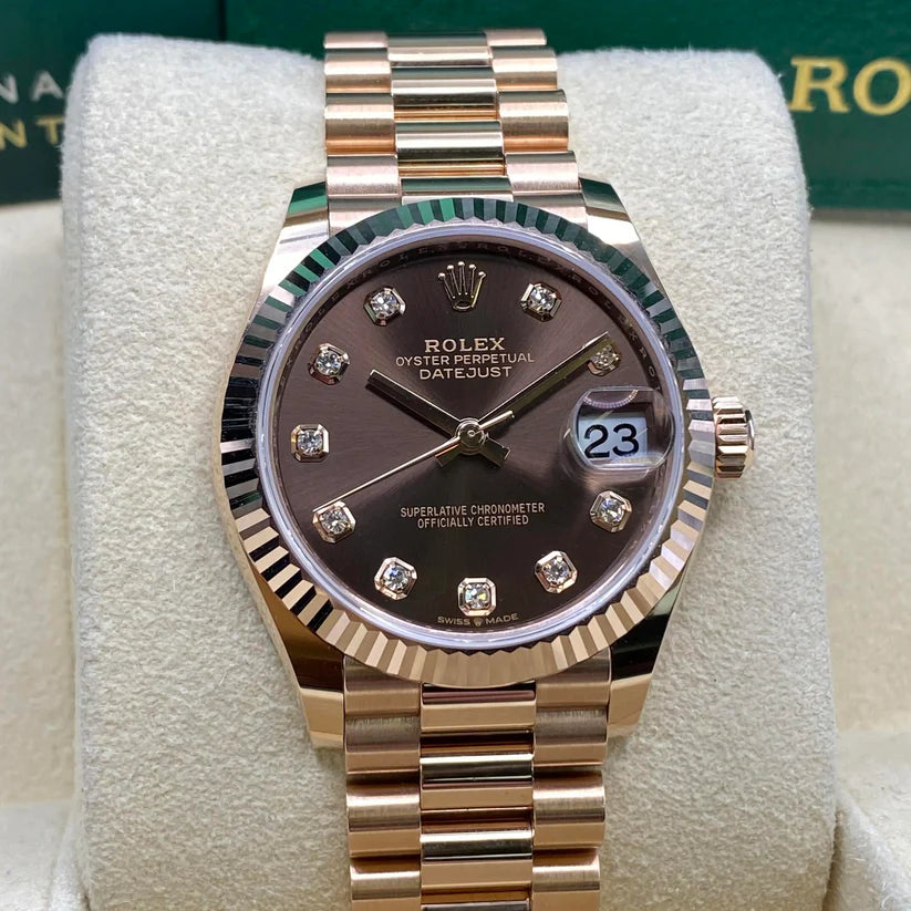 【1:1 Super Clone】 Datejust m278275-0010 Chocolate 31mm Dial