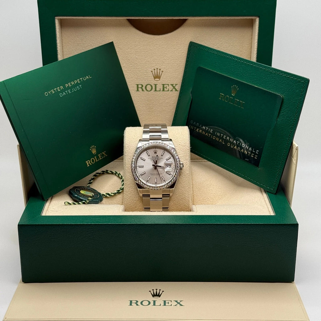 【1:1 Super Clone】  Datejust 36mm 126284 Silver Dial  Watch