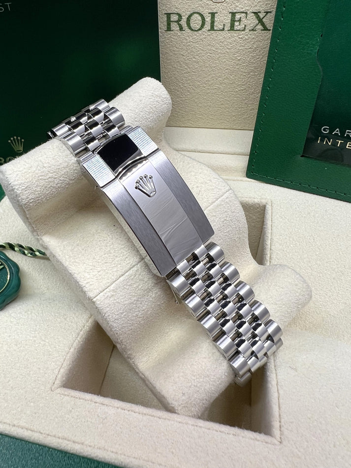 【1:1 Super Clone】  Datejust 36mm 126234 Datejust Aubergine Purple Diamond Roman Oyster Stainless Steel