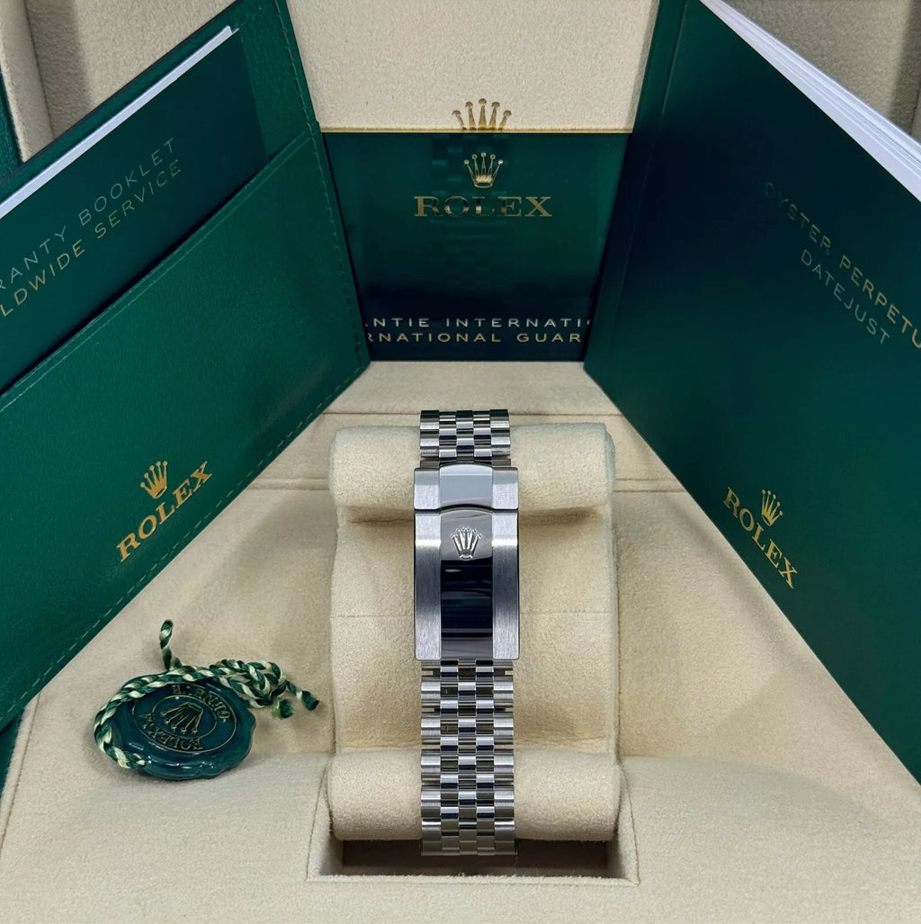 【1:1 Super Clone】 Datejust 41mm 126300 Black Index Oyster 41mm Stainless Steel Watch