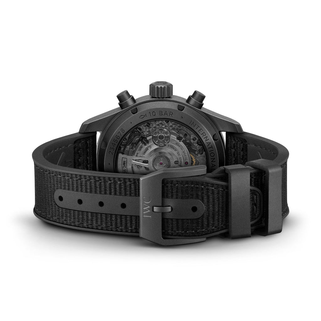 【1:1 Super Clone】IWC-Pilot's Watch Chronograph 41 TOP GUN Ceratanium (IW388106)