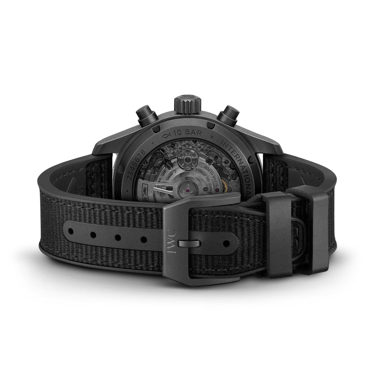 【1:1 Super Clone】IWC-Pilot's Watch Chronograph 41 TOP GUN Ceratanium (IW388106)