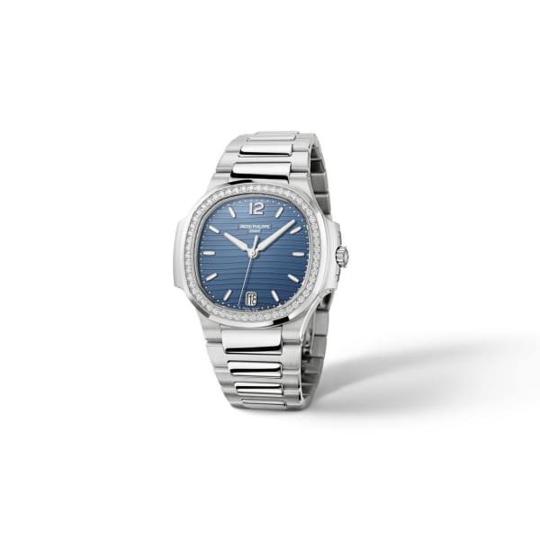 【1:1 Super Clone】Patek Philippe Nautilus Steel 7118-1200A-001 with Blue Opaline dial