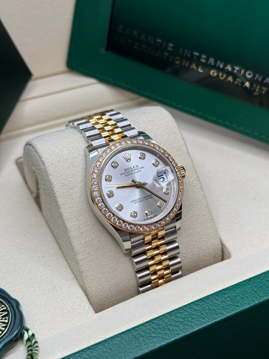 【1:1 Super Clone】 Datejust m278383RBR-0019/0020 31mm Silver Dial Oyster Bracelet